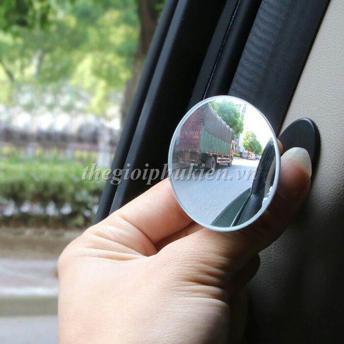 Bộ 2 gương cầu lồi xóa điểm mù gắn gương chiếu hậu ô tô