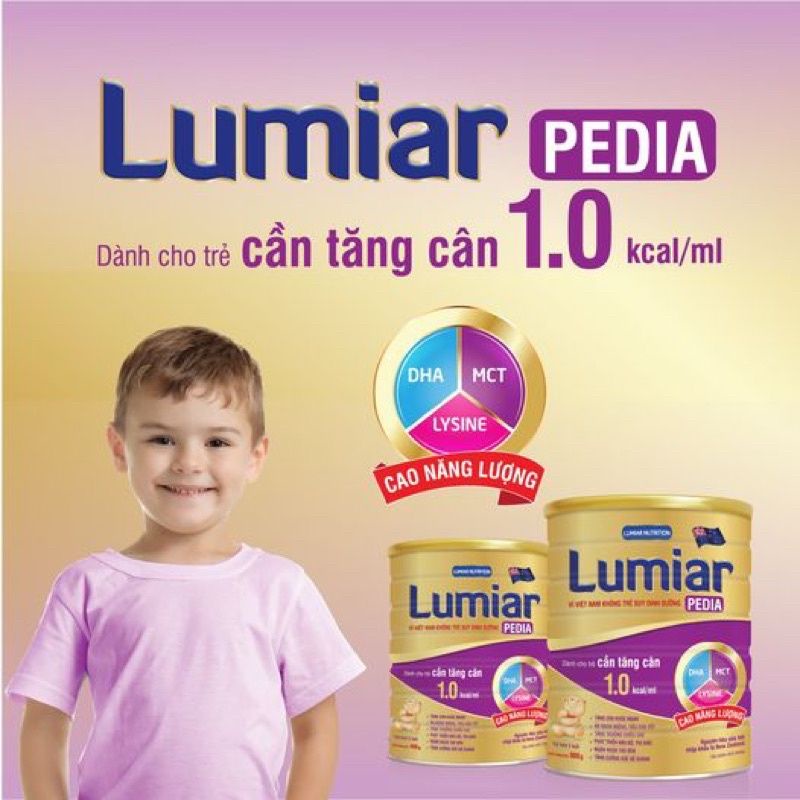 SỮA BỘT LUMIAR PEDIA Dành cho bé biếng ăn 900G