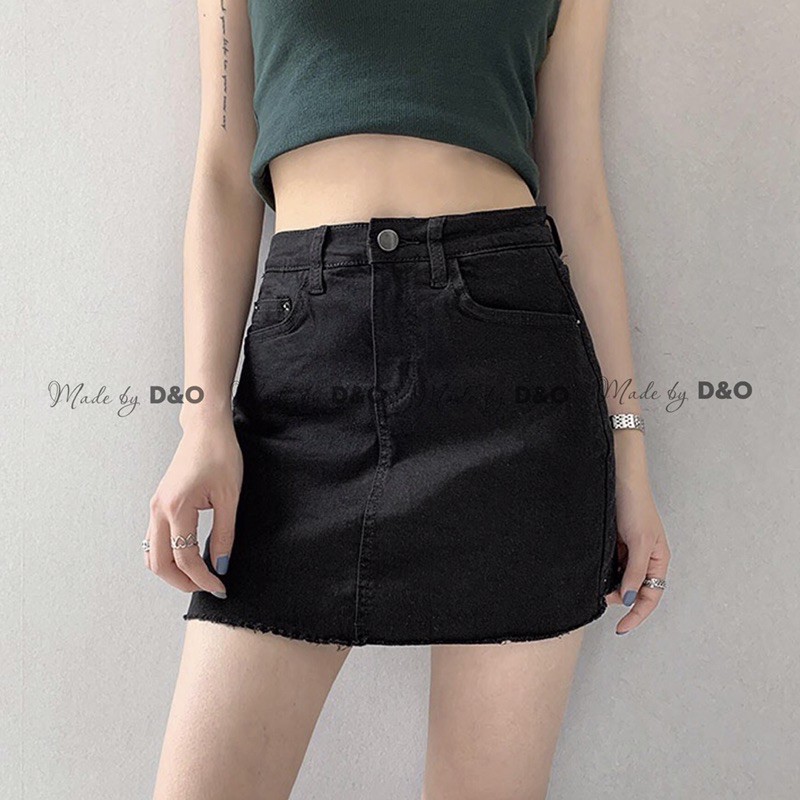 [Size 32~36] QUẦN VÁY BIG SIZE CO GIÃN MẠNH - ĐEN / XÁM - LƯNG CAO