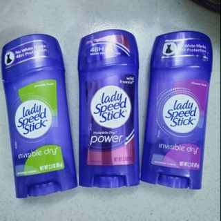 Sáp Khử Mùi Lady Speed Stick Invisible Dry Antiperspirant & Deodorant - Mùi Powder Fresh 65gr