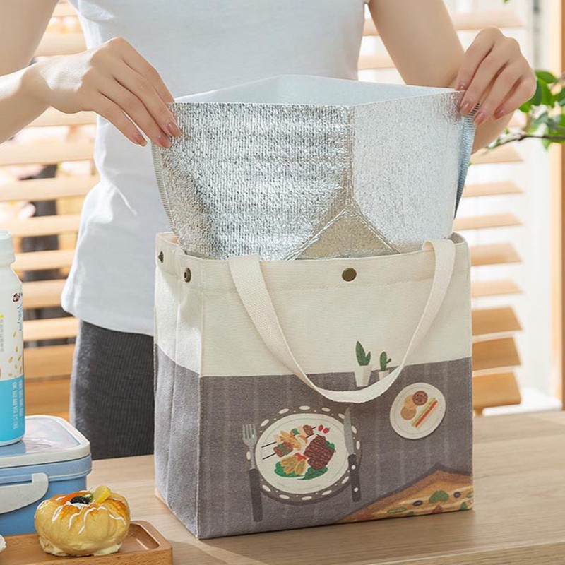 Túi đựng thức ăn trưa giữ nhiệt tiện lợi