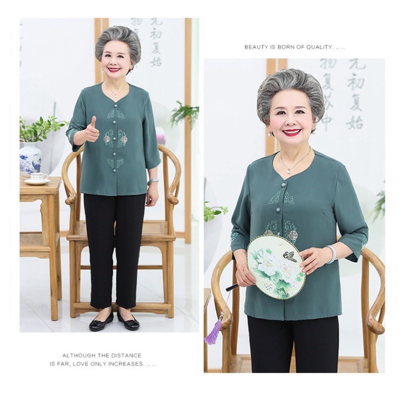 BỘ QUẦN ÁO CHO NGƯỜI GIÀ (V.tron)