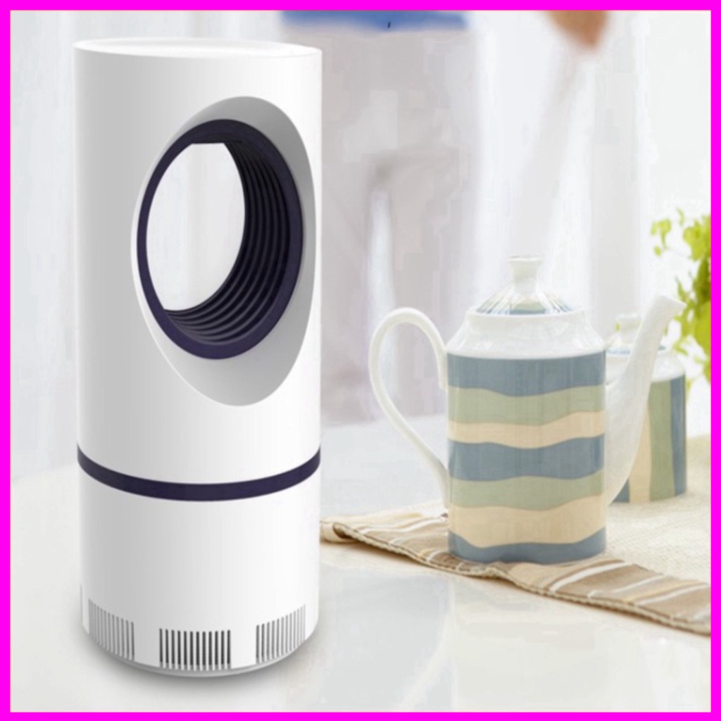 Máy Bắt Muỗi Thông Minh - Đèn Led Xanh Hút Côn Trùng , Muỗi , Bọ