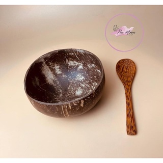 Combo Bát Trộn Gáo Dừa Handmade The Moon