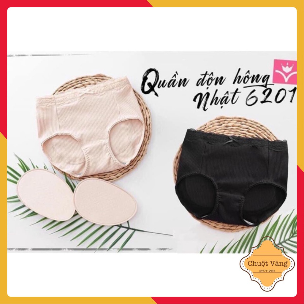 Quần gen bụng độn mông Cotton Nhật 6201