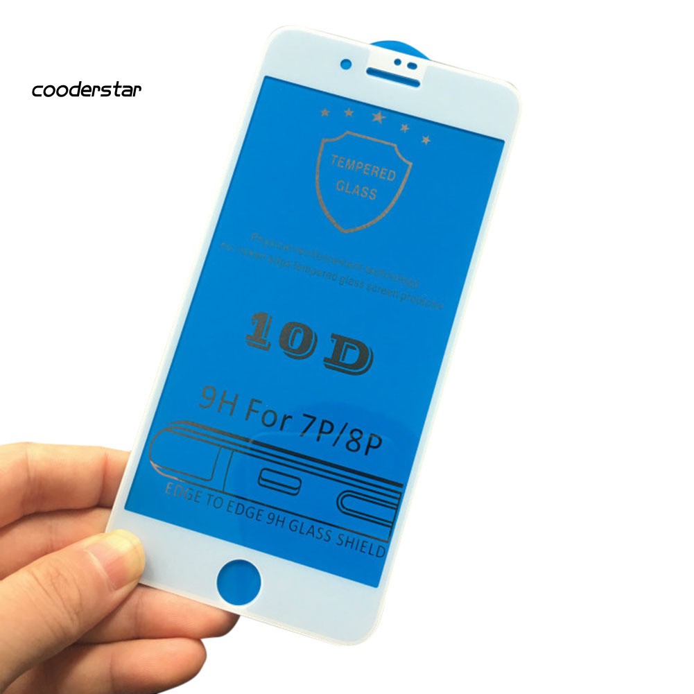 Kính Cường Lực 10d Chống Sốc Cho Iphone Xs / Xs Max / Xr / X / 6s / 7 Plus / 8