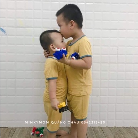 [MINKYMOM] BỘ CỘC VIỀN THUN LẠNH CẠP CAO MINKY MOM QUẢNG CHÂU