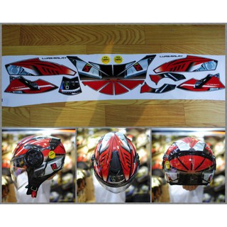 Tem mũ bảo hiểm 3/4 dành cho Mũ ROC 06 tặng Lót thay ROC 06