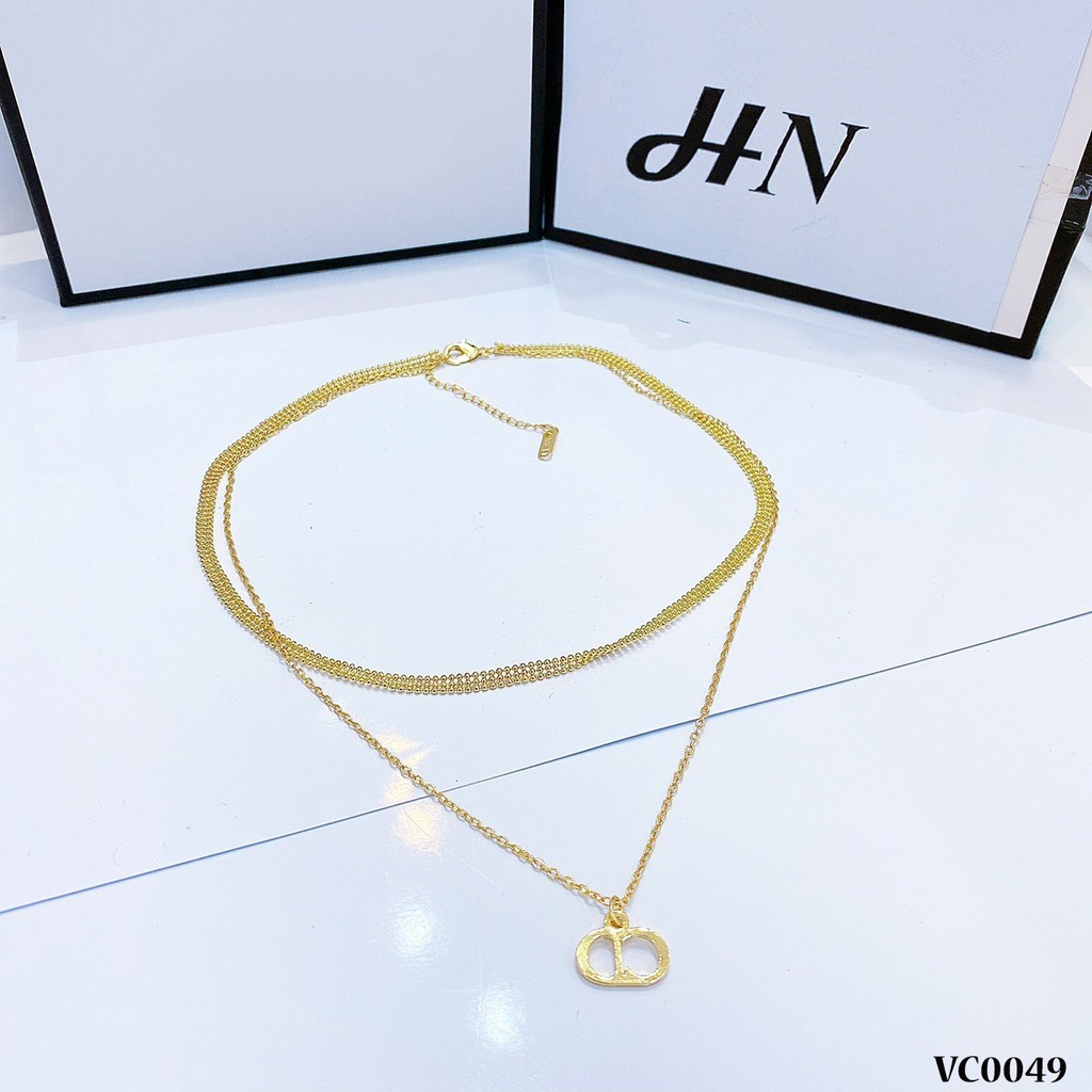 Vòng cổ choker nữ cao cấp bền màu sang trọng VC0049