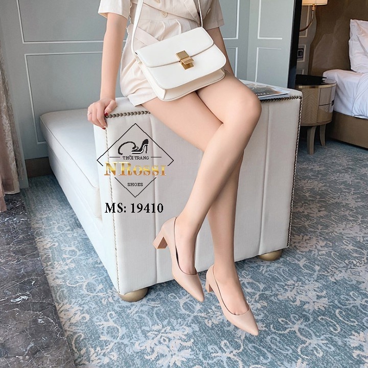 Giày công sở gót vuông có size lớn 40 41 42 43 44