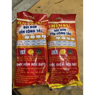 Đui đèn liền công tắc và phích OMINSU