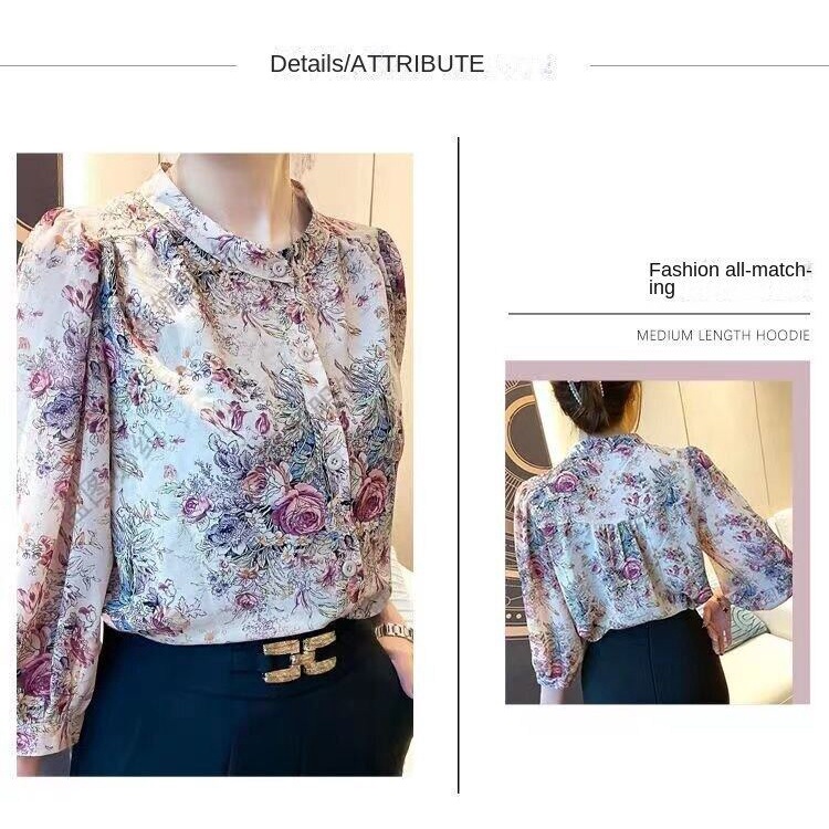 Áo Sơ Mi Chiffon Tay Ngắn Dáng Rộng Phong Cách Phương Tây Thời Trang Mùa Hè Hàng Mới Dành Cho Bạn Nữ 2022