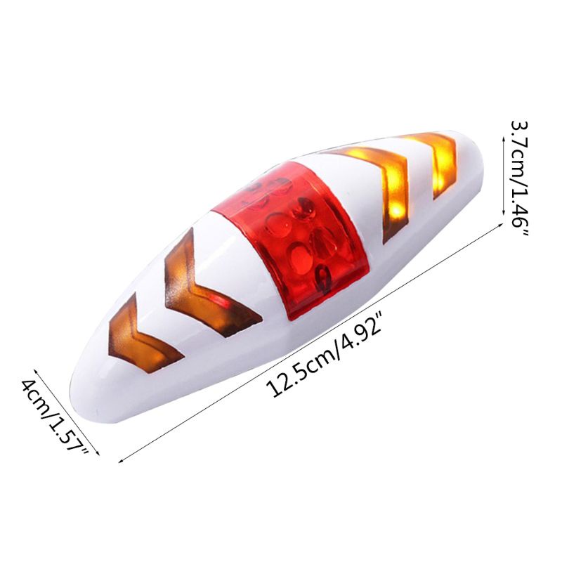Đèn LED Tín Hiệu Rẽ Không Dây Gắn Đuôi Xe Đạp Leo Núi Điều Khiển Từ Xa Siêu Bền Chống Thấ