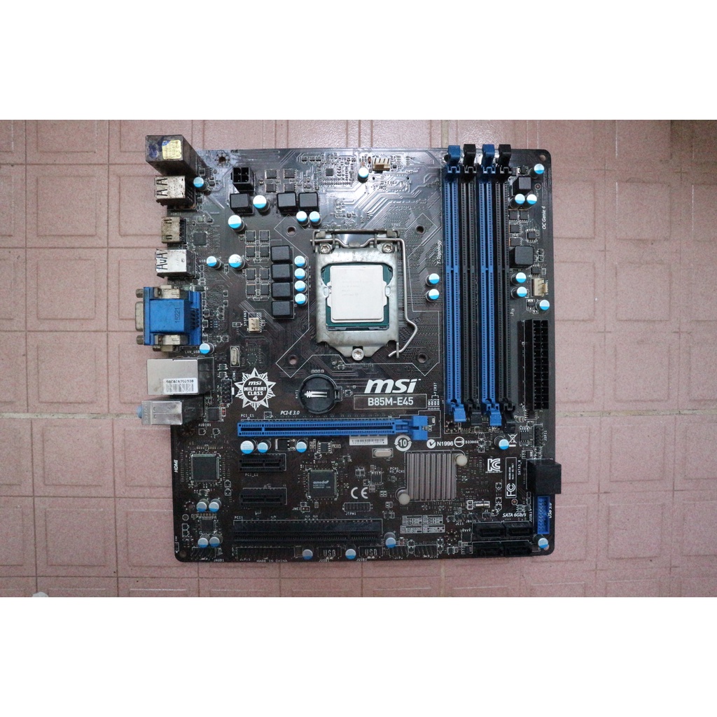 Mainboard MSI B85 cũ 4 khe ram (không Fe)