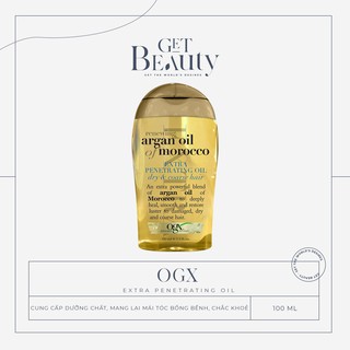 Xịt dưỡng tóc OGX Argan Oil Of Marocco Extra Penetrating Oil Dry & Coarse Hair 100mL
