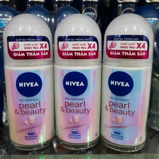Lăn Ngăn Mùi Nivea Ngọc Trai Pearl & Beauty 50ml