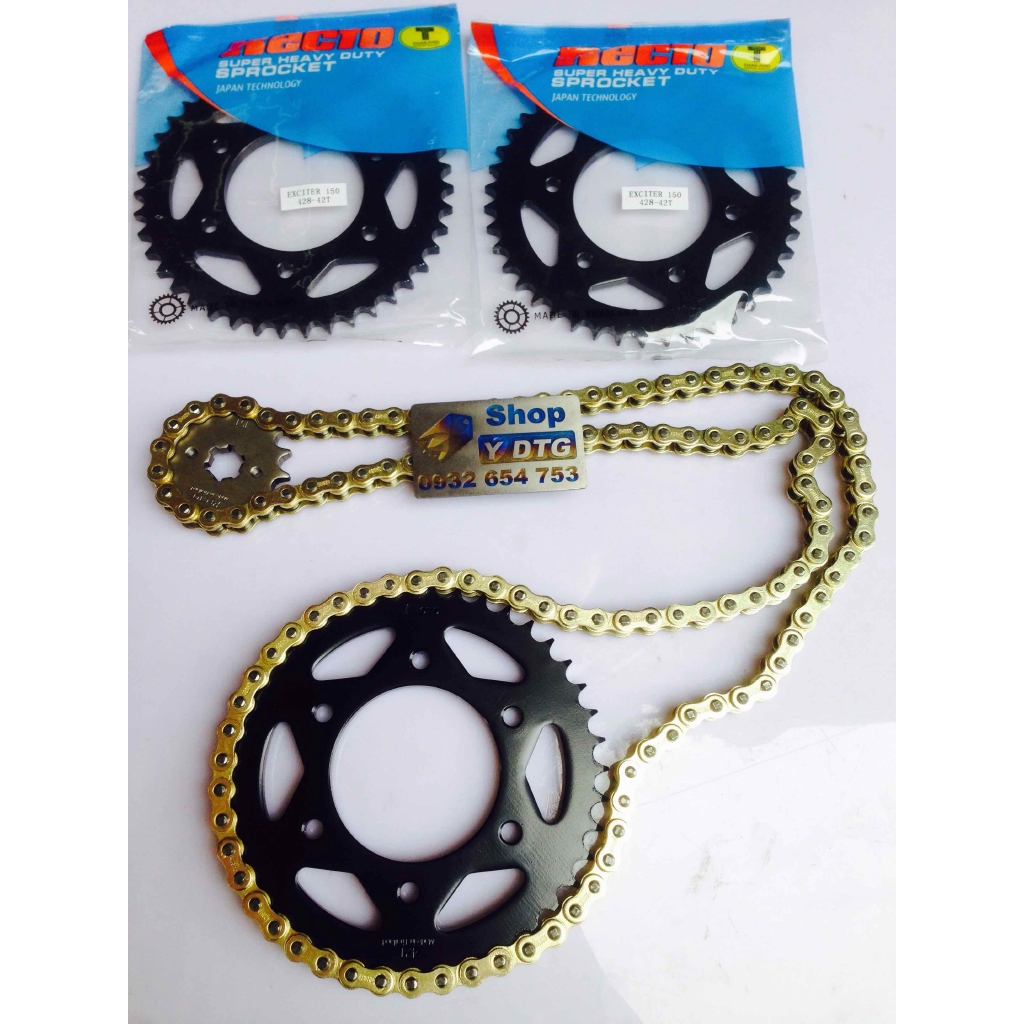 nhông sên dĩa exciter recto