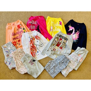 Set bộ place cotton bé gái vnxk 4-14y