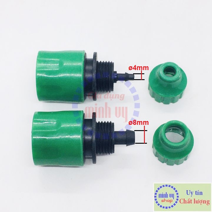 Khớp nối nhanh nối ống kích cỡ 4/7mm hoặc 8/11mm (fi 4mm / fi 8mm)