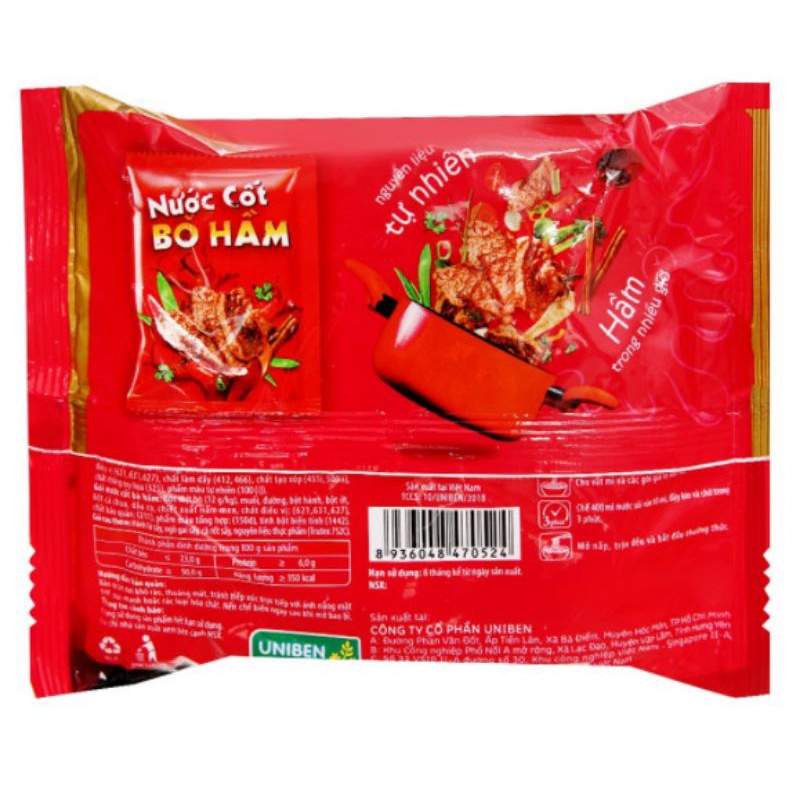 Mỳ 3 Miền Bò hầm rau thơm 75g | BigBuy360 - bigbuy360.vn