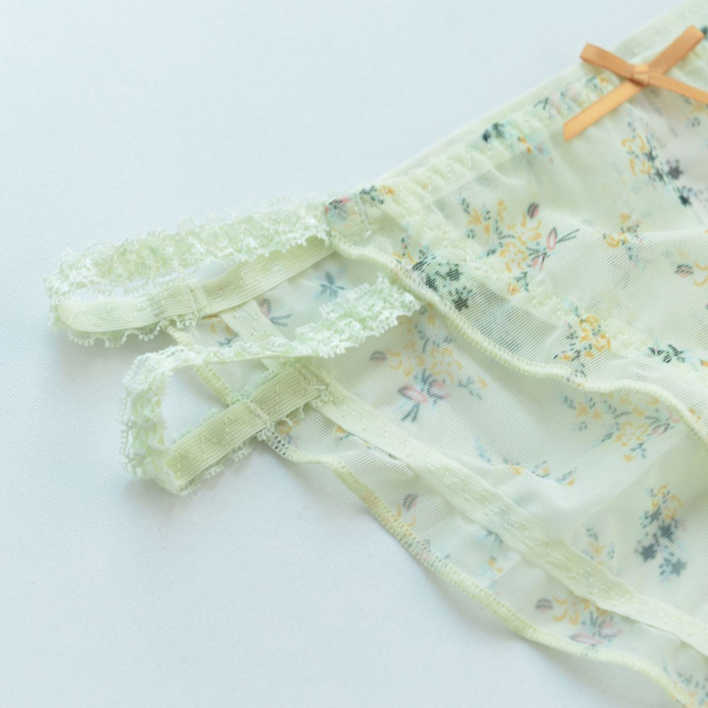 Quần lót ren họa tiết hoa thời trang gợi cảm cho nữ