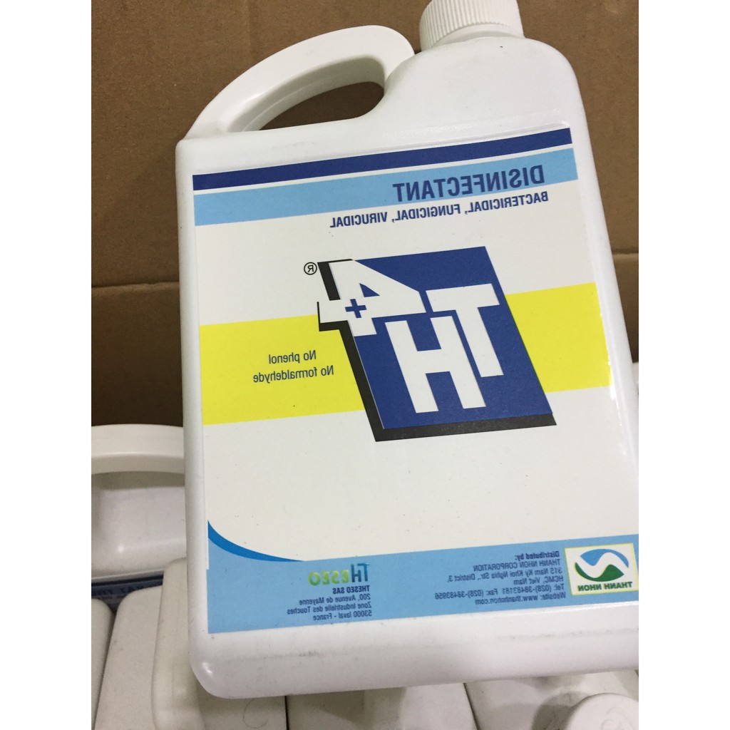 Thuốc sát trùng chuồng trại TH4 1000ml. Diệt khuẩn, diệt nấm, diệt virus