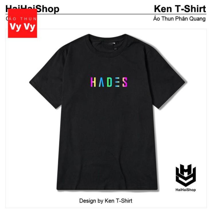 Áo Thun Phản Quang Chó Sói Hades Cotton 75% Form Rộng Unisex HaiHaiShop, Ken T-Shirt.