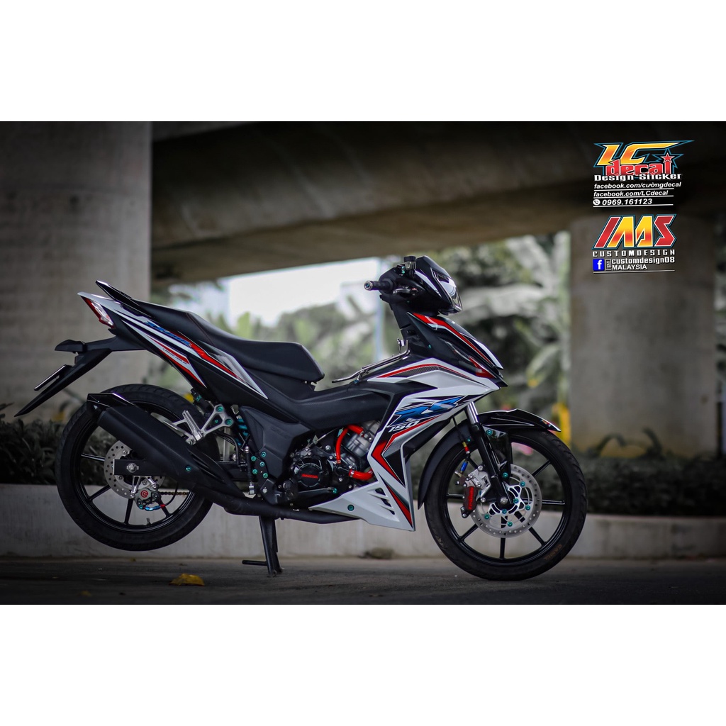 Tem rời Winner Rs trắng đỏ đen xanh đẹp