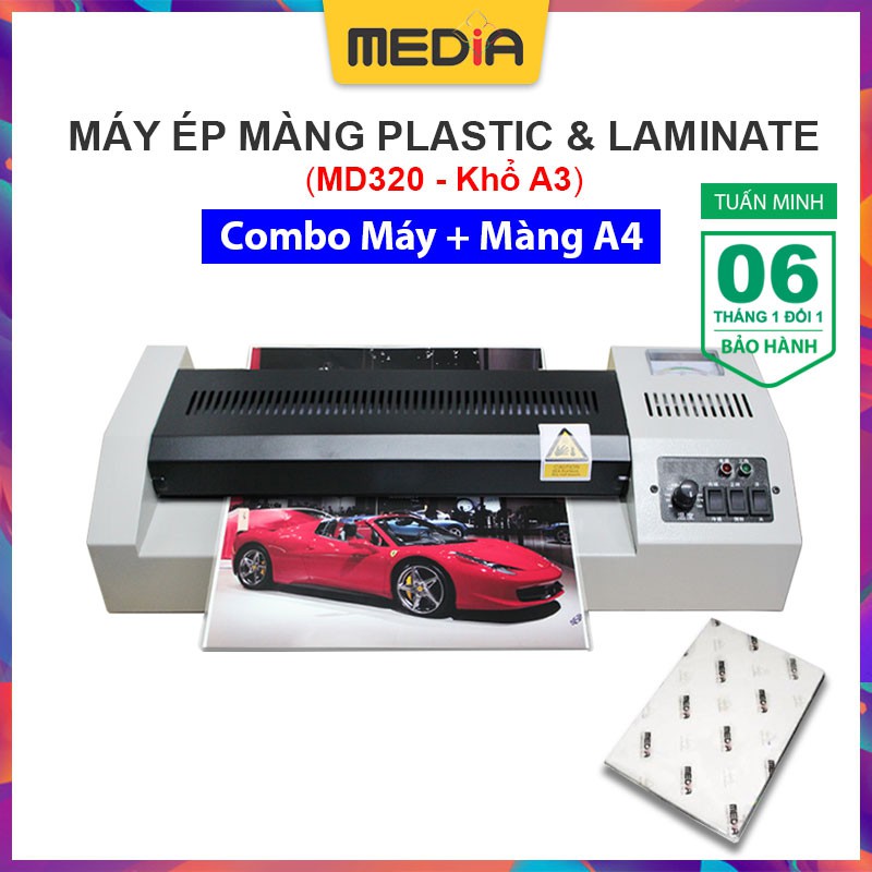 Máy Ép Plastic Media MD320