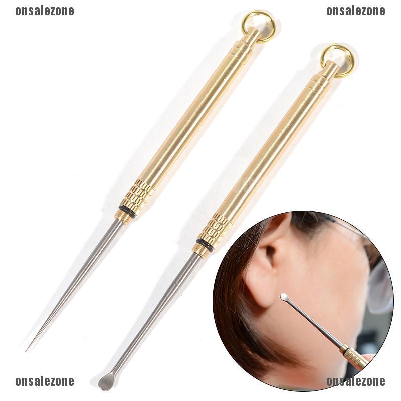 Tăm xỉa răng/Đồ lấy ráy tay bằng hợp kim titanium tiện dụng khi đi cắm trại EDC | BigBuy360 - bigbuy360.vn