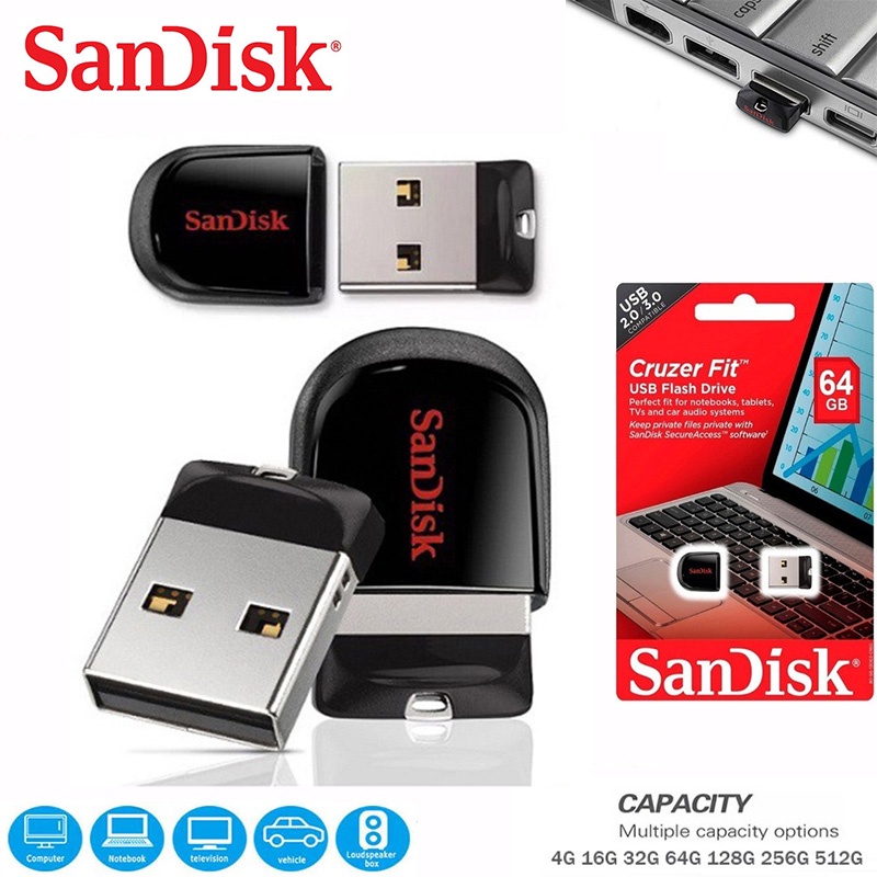 Usb 2.0 Sandisk Usb 2. 2.5-12Gb Chuyên Dụng Chất Lượng Cao
