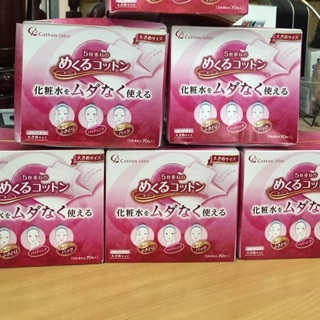 Bông tẩy trang tách lớp cotton labo