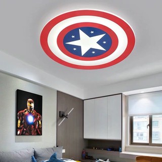Đèn ốp trần cho bé Captain, Đèn LED trang trí phòng ngủ cho bé trai, OTB01