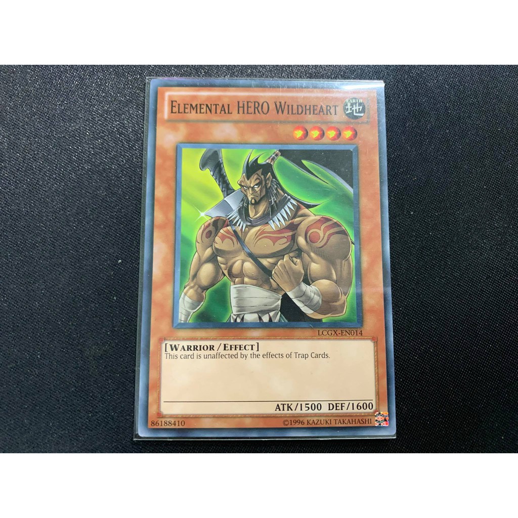 Thẻ Bài Yugioh Chính Hãng Elemental Hero Wildheart - LCGX-EN014
