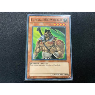 Thẻ Bài Yugioh Chính Hãng Elemental Hero Wildheart - LCGX-EN014
