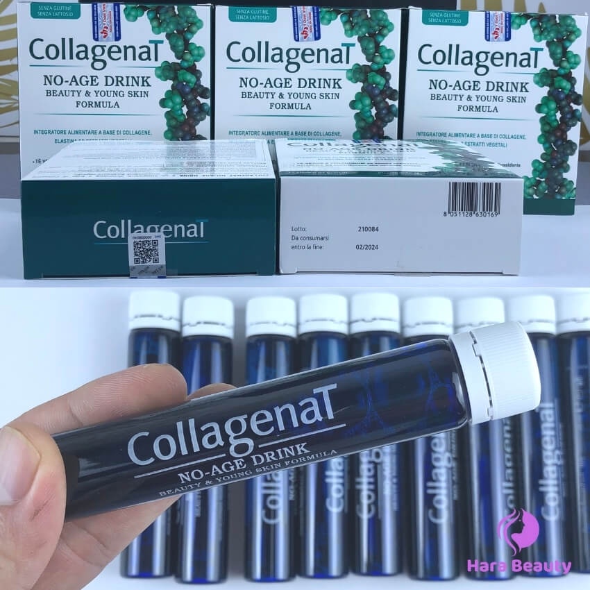 Collagenat Hara Beauty Collagen dạng nước ĐẸP DA, nước uống collagen trắng da giúp da mịn màng ngăn lão hoá