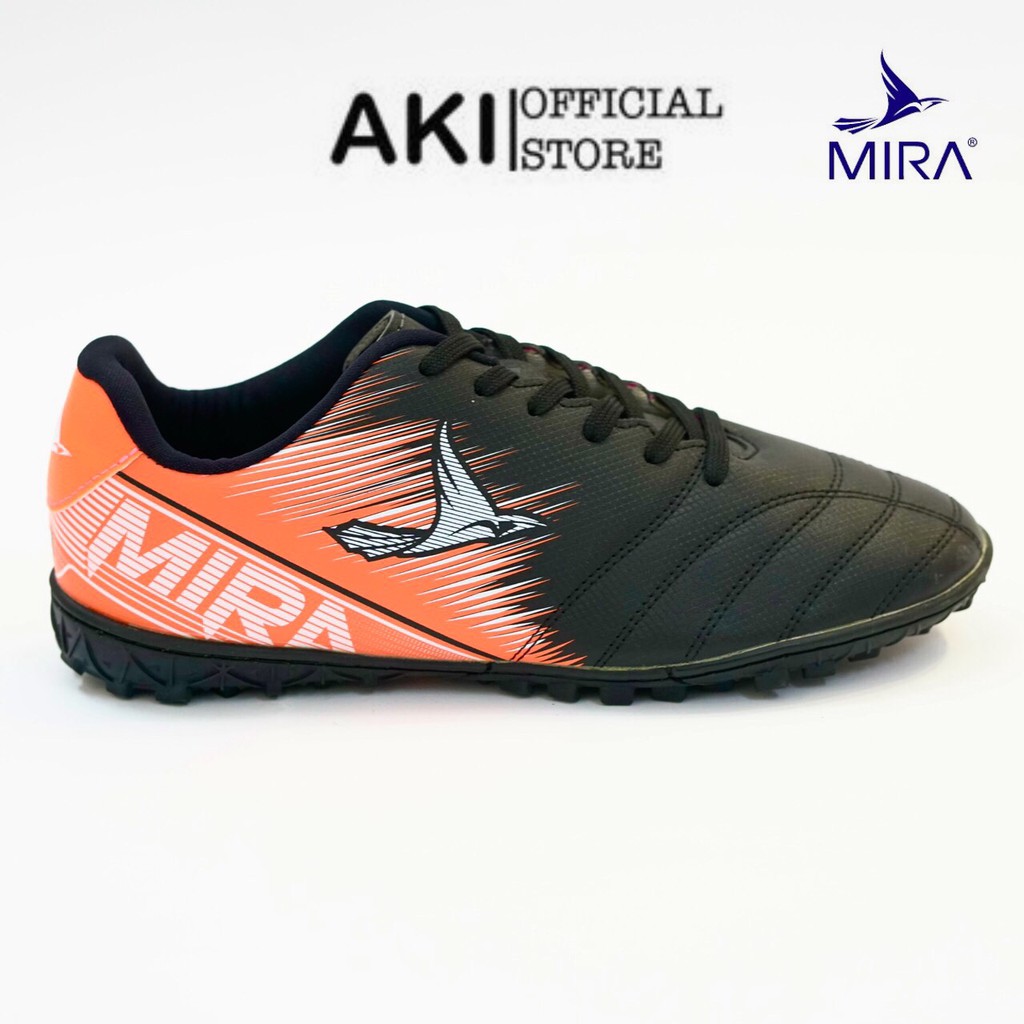 Giày đá bóng cỏ nhân tạo Mira Pro Đen thể thao nam chính hãng đẹp rẻ - PR002