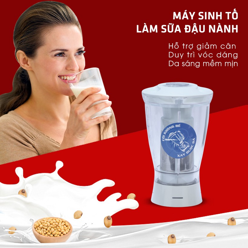 [FREESHIP - GIA DỤNG CAO CẤP] - Máy xay sinh tố  OSAKA BL619 1.5 Lít -  Làm được sữa đậu nành