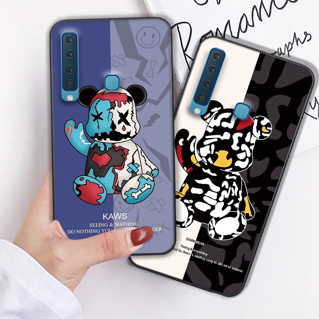 [HOT] ỐP LƯNG BEARBRICK CHO SAMSUNG A7 2018-SAMSUSNG A9 2018 ĐẸP MẮT-GIÁ RẺ