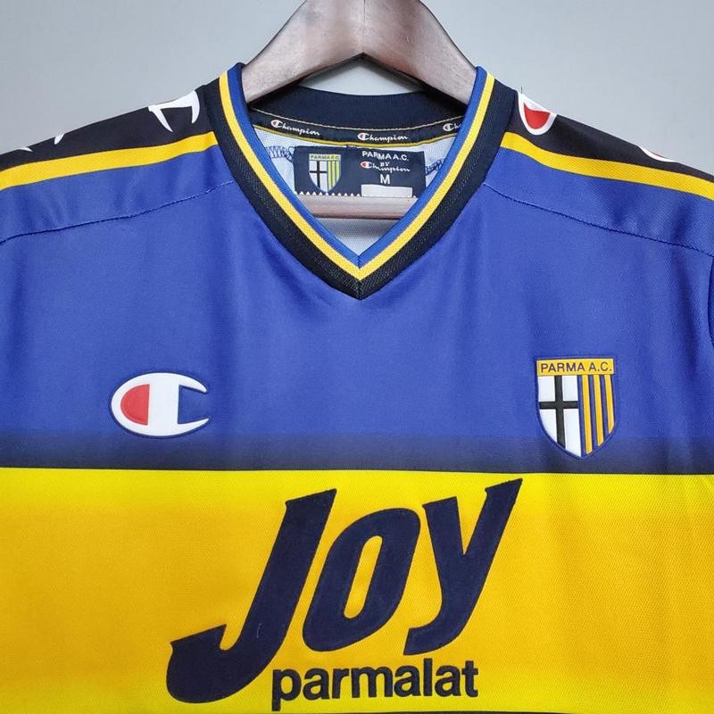 Áo Thun Bóng Đá jersey 01 02 03 98 99 93 95 Parma Phong Cách Retro