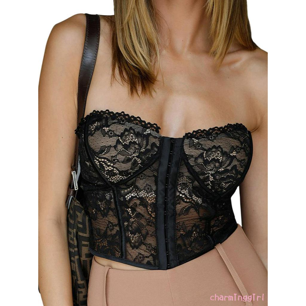 Áo Hai Dây Phối Ren Phong Cách Quyến Rũ Dành Cho Nữ