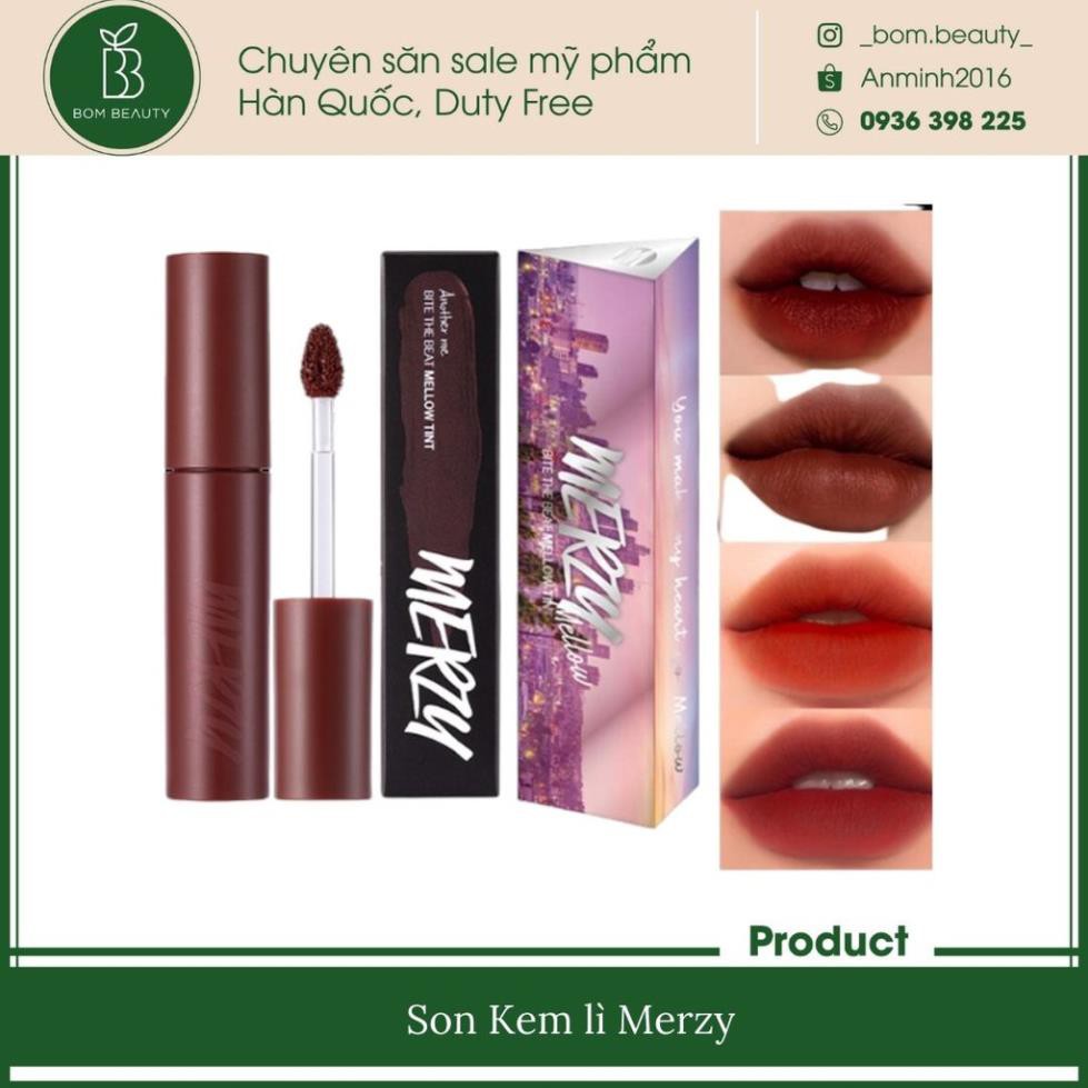 Son Kem Lì Merzy các loại (mellow tint city,dòng thường) new