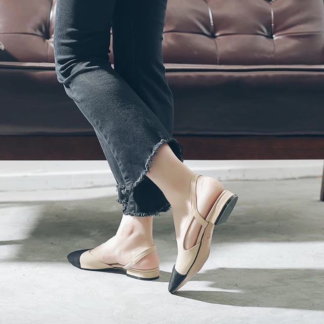 Sandal bệt bít mũi hở gót BIG SIZE 35-42