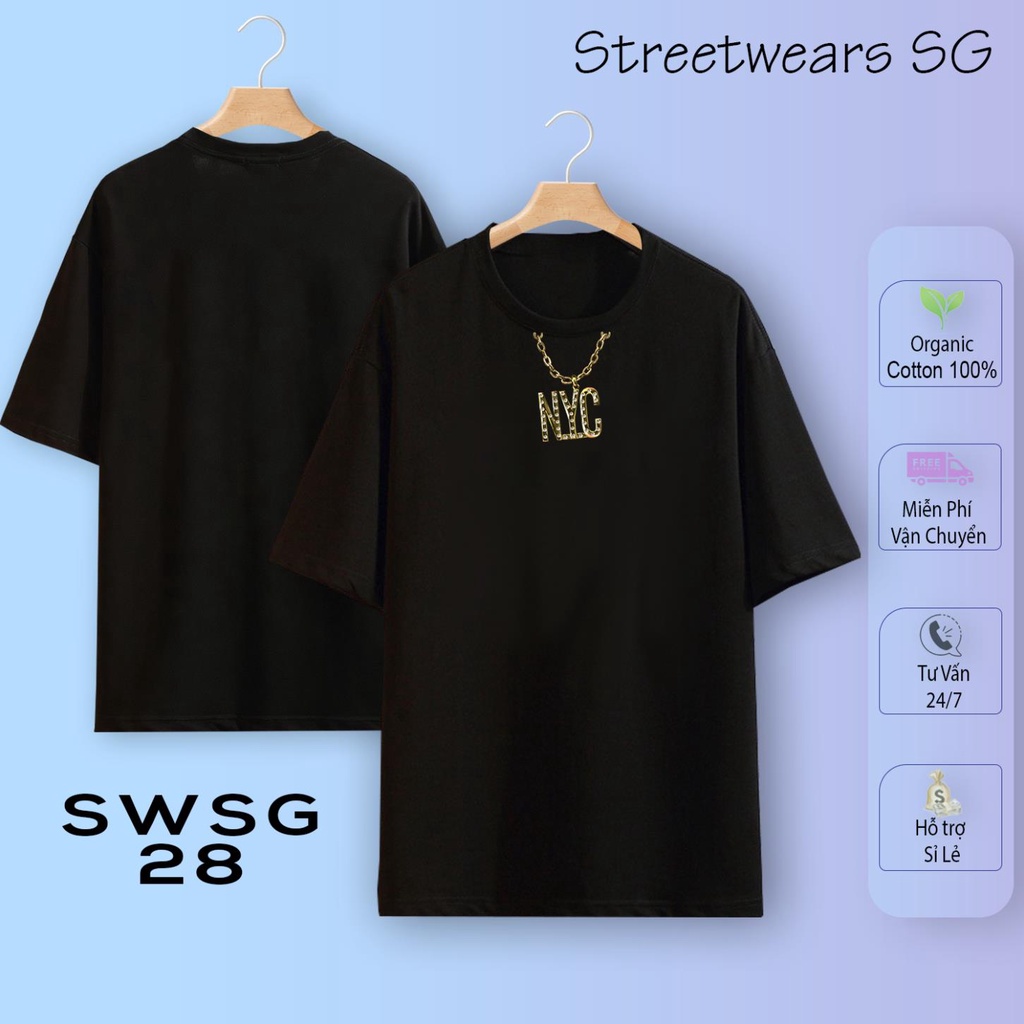 [Premium] Áo thun SWSG 28  form âu - Streetwears SG