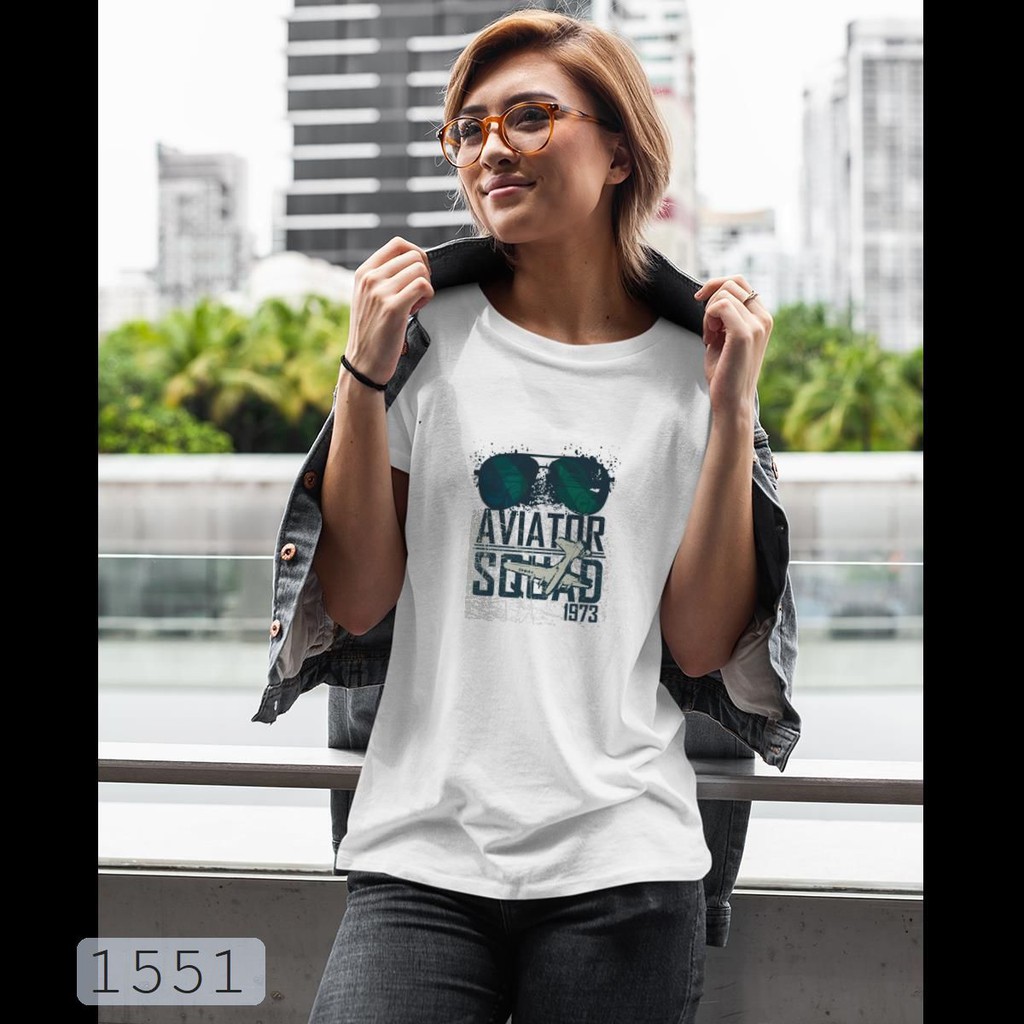 ÁO THUN UNISEX PILOT 1973 AVIATOR TAY NGẮN TAY LỠ NAM VÀ NỮ AOMI IN HÌNH SIÊU HOT AOMIVN