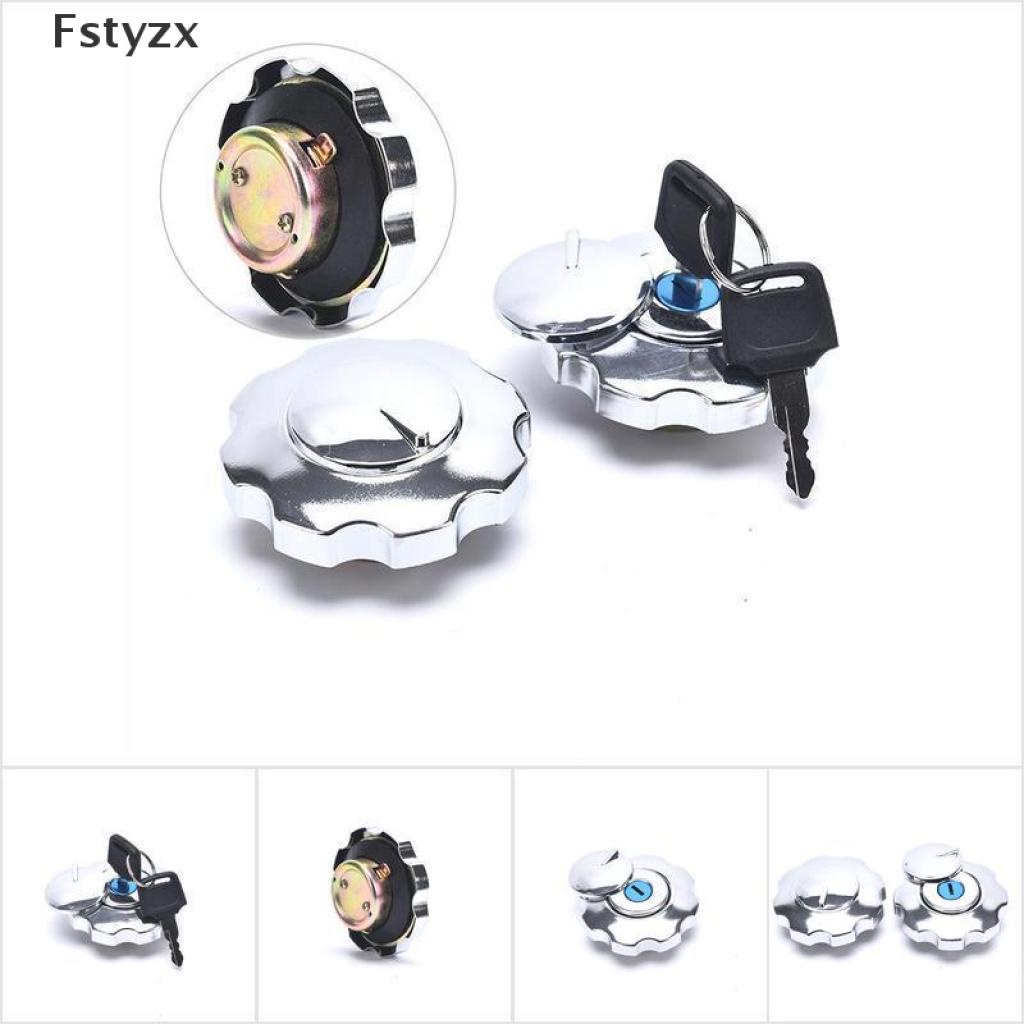 1 Nắp đậy bình xăng màu bạc cho xe máy Honda CG125