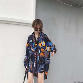 [ORDER] Váy sơ mi họa tiết SM05