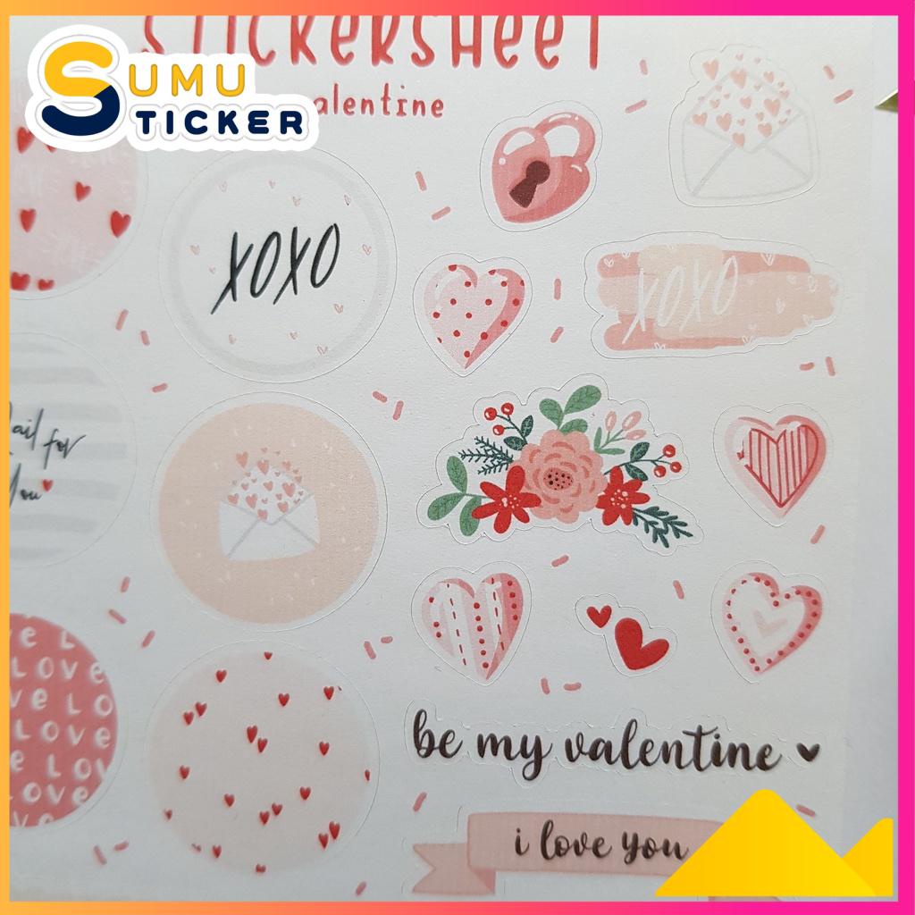 Sheet Sticker Chủ Đề: Loving - Chuyên dán sổ | Bullet Journal Stickers, Sticke Đời Thường, Cuộc Sống