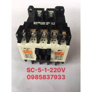 Khởi động từ SC-5-1 220V Fuji Nhật chính hãng