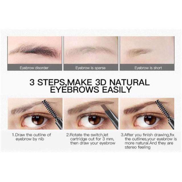 Bút Kẻ Mày Maycreate 2 Trong 1 KM25 | BigBuy360 - bigbuy360.vn